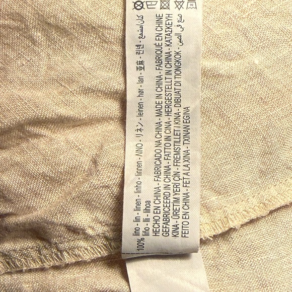 linen shorts - Picture 6 of 6